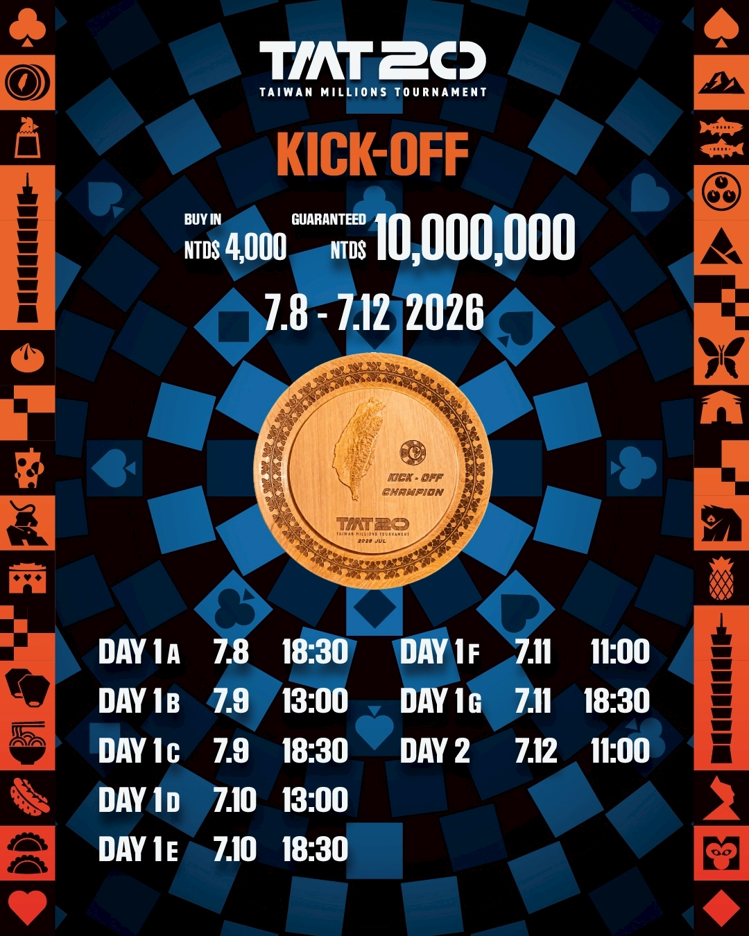 TMT20 Kick-Off 獎盤賽事海報