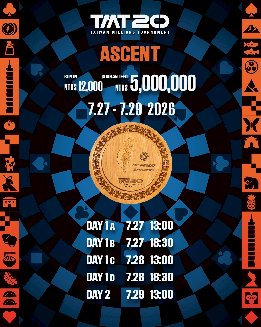 TMT20 Ascent 獎盤賽事海報